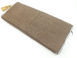 アンティーク　縞模様織出し着物洗い張り